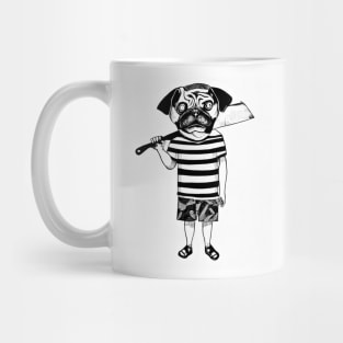 Pugsley the Pug Cleaving Time Mug